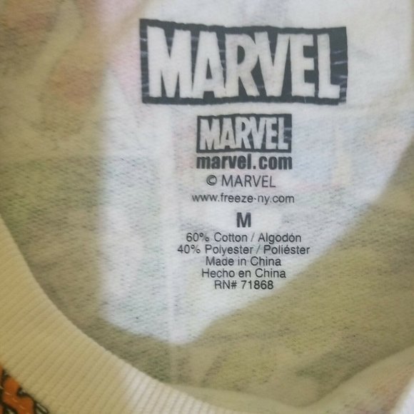 Marvel Comic Strip Heroes Women’s Medium Sweatshirt NWOT - Picture 5 of 8